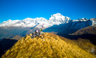 सोवाङ धुरीबाट देखिने धवलागिरी हिमशृङखला