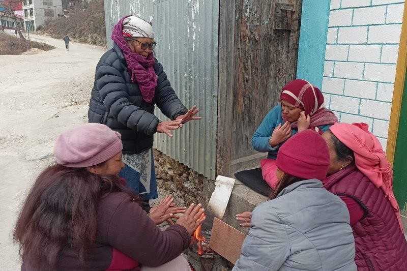 चिसोले सोलुको जनजीवन प्रभावित, पाइपमै पानी जम्न थाले