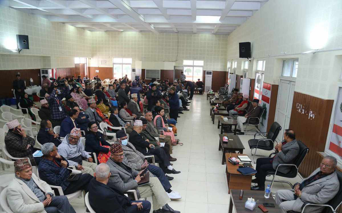 कांग्रेस केन्द्रीय समिति बैठक सुरु