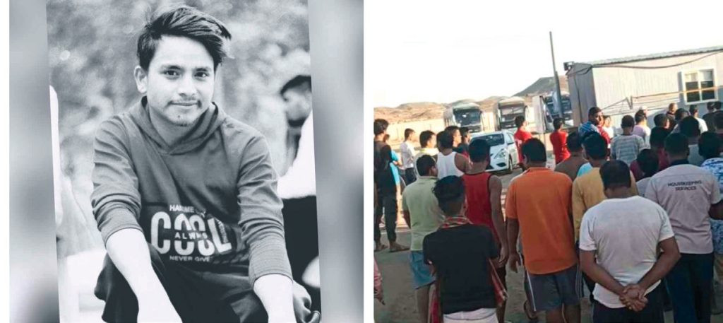 रोजगारदाता कम्पनीका कामदारको मृत्यु, काम ठप्प