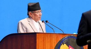 प्रधानमन्त्री प्रचण्डले आज विश्वासको मत लिर्दै