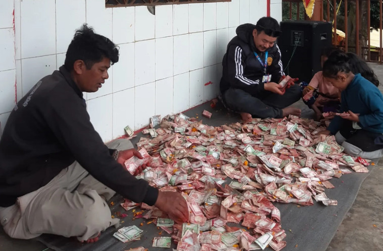 पाथीभराबाट एक करोड बढी भेटी संकलन