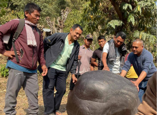 रूरूमा भेटियो ५०० किलोको शालिग्राम