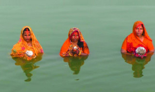 मिथिला क्षेत्रमा आज श्रद्धापूर्वक वासन्ती छठ मनाइँदै