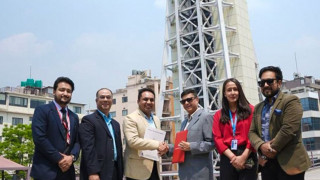 स्काइवाक टावरको टिकट खरिदमा प्रभु बैंकका ग्राहकलाई विशेष छुट