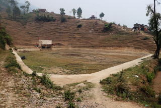 डोजर चलाउँदा संरक्षण थालिएको ताल नै सुक्यो