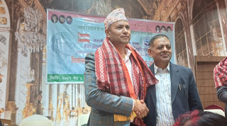 लोकतान्त्रिक वैदेशिक रोजगार व्यवसायी एसोसिएसनको अध्यक्षमा दीपक थापा निर्वाचित