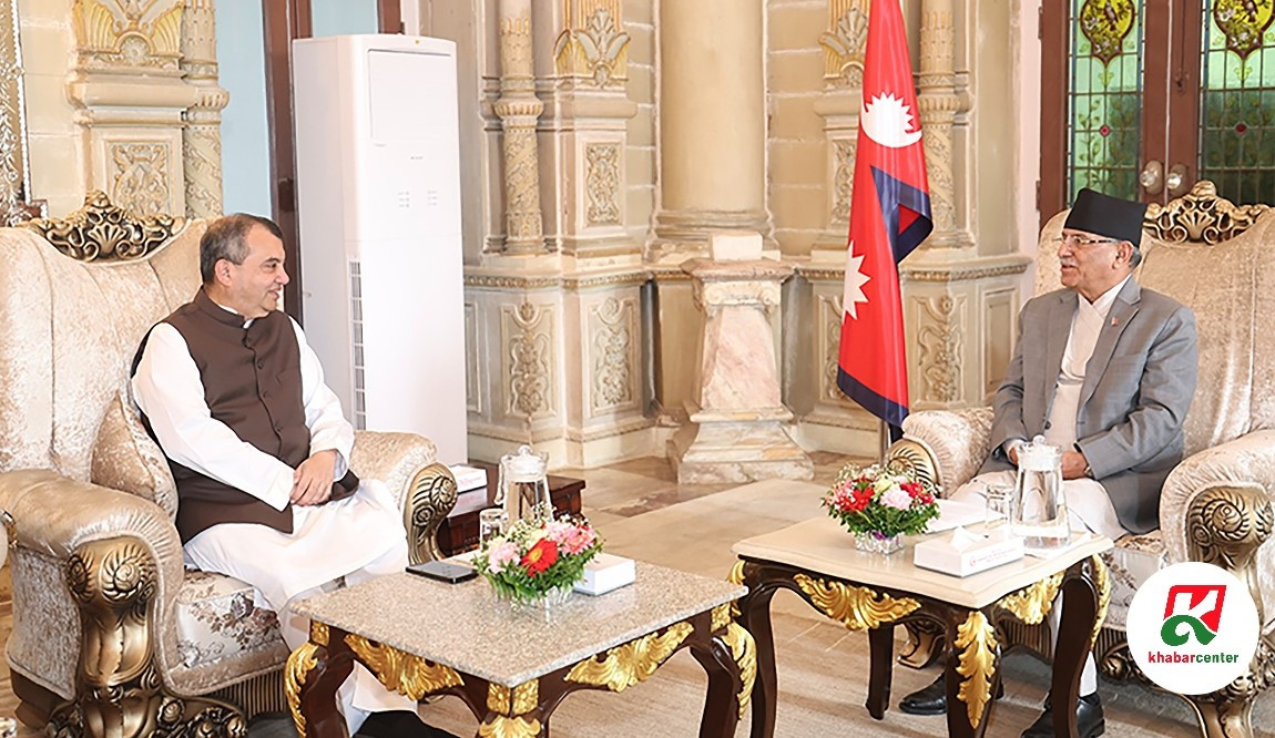 प्रधानमन्त्रीसँग बंगालादेशका वातावरणमन्त्रीको शिष्टाचार भेट