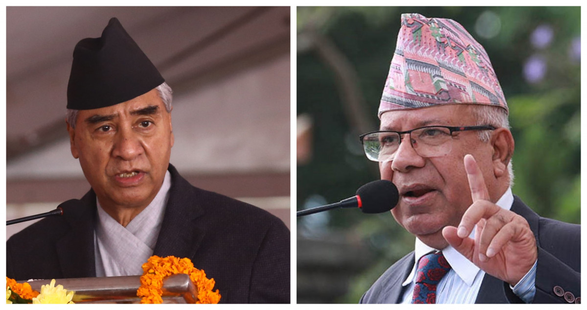 सभापति देउवा र अध्यक्ष नेपालबीच भेटवार्ता हुँदै, नेकपा (एस)ले सरकार छोड्न लागेको हो ?