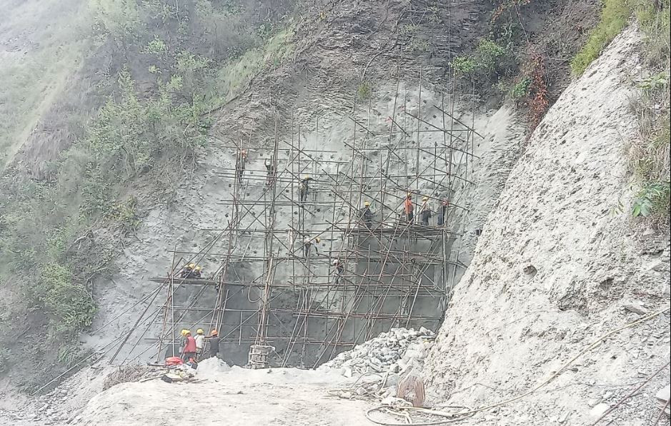 दरबाङ–म्याग्दीखोला जलविद्युत् आयोजनाको दोस्रो अडिटमा सुरुङको काम सुरु