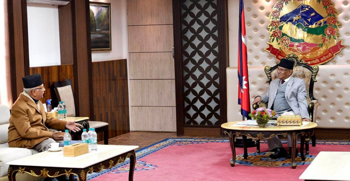 हिजो देउवासँग ओलीको गोप्य भेटवार्ता, आज प्रधानमन्त्री प्रचण्डसँग छलफल 