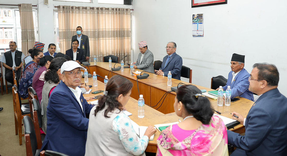 प्रधानमन्त्रीको ब्रिफिङ :  केपी ओलीले ढाँटछल गर्नुभो