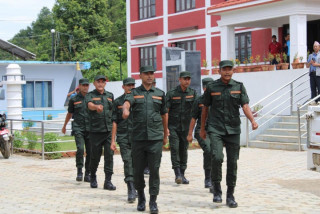 भिमसेनथापा गाउँपालिकाको नगर प्रहरी आधारभूत तालिम सम्पन्न (फोटो फिचर)