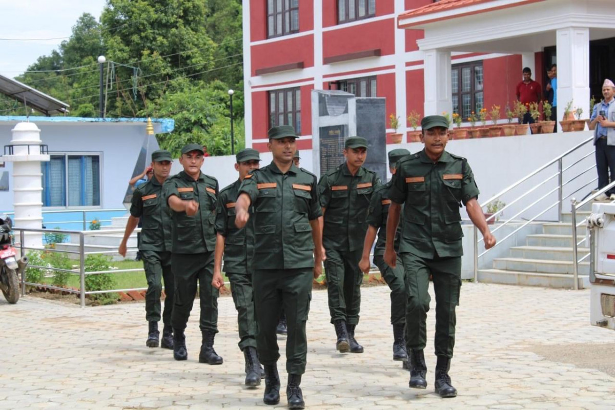 भिमसेनथापा गाउँपालिकाको नगर प्रहरी आधारभूत तालिम सम्पन्न (फोटो फिचर)