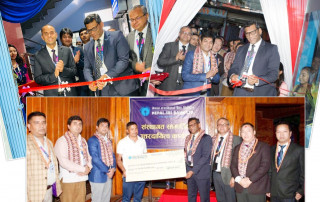 नेपाल एसबिआई बैंकद्वारा कालिका भगवती मन्दिरलाई आर्थिक सहयोग र बागलुङ तथा सृजनाचोक शाखा स्थानान्तरण