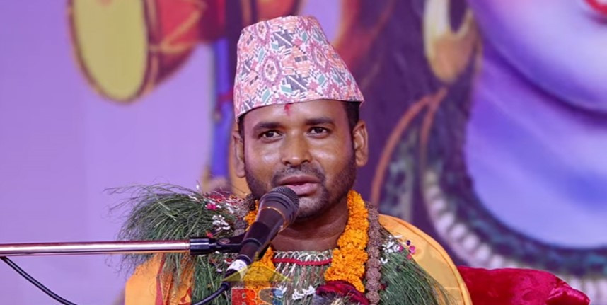 पशुपति कोटीहोममा आचार्य कृष्ण दमाईको ब्यासबाट सम्बोधन 