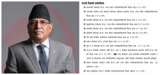 माओवादी बैठक भदौ ५ बाट सुरू भई असोज ३ मा सम्पन्न हुने (तालिकासहित)