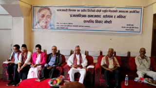 नेपाली काँग्रेस पेसागत तथा बुद्धिजीवी विभागले सम्झियो प्रदीप गिरी