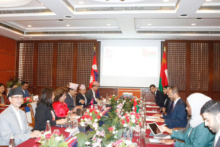 भैरहवा र पोखरामा जहाज उडाउन ओमानसँग परराष्ट्रमन्त्री राणाको आग्रह