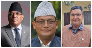 संसदीय दलको नेता विवाद : भट्ट र धामीको आ–आफ्नै अडान, प्रचण्डले कसलाई टीका लगाइदेलान् ? 