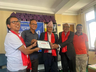 इन्जिनियर कुसुम ज्ञवाली सम्मानित