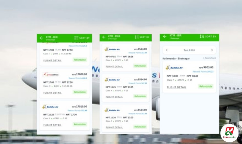 प्रधानमन्त्री ओलीको आग्रह लत्याउँदै वायुसेवा कम्पनीहरूले लिए अधिकतम भाडा (दरसहित)