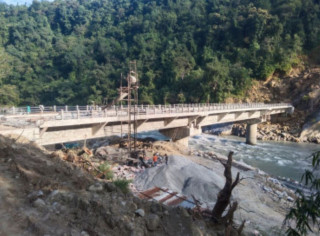 सात वर्षमा बन्यो कालीगण्डकीमा पक्की पुल