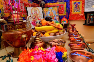 आज धनधान्य एवं ऐश्वर्यकी देवी लक्ष्मीको पूजा गरिँदै