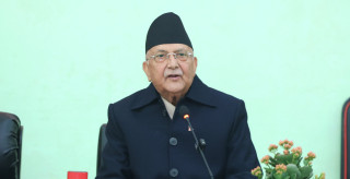 देशभक्त र प्रगतिशील मजबुत बन्दा प्रतिक्रियावादीहरू आतङ्कित भएका छन् : प्रधानमन्त्री ओली