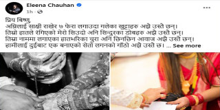 गायिका एलिना र विष्णुबीच सम्बन्धविच्छेद, प्रिय विष्णु... भन्दै लेखिन् यस्तो स्टाटस