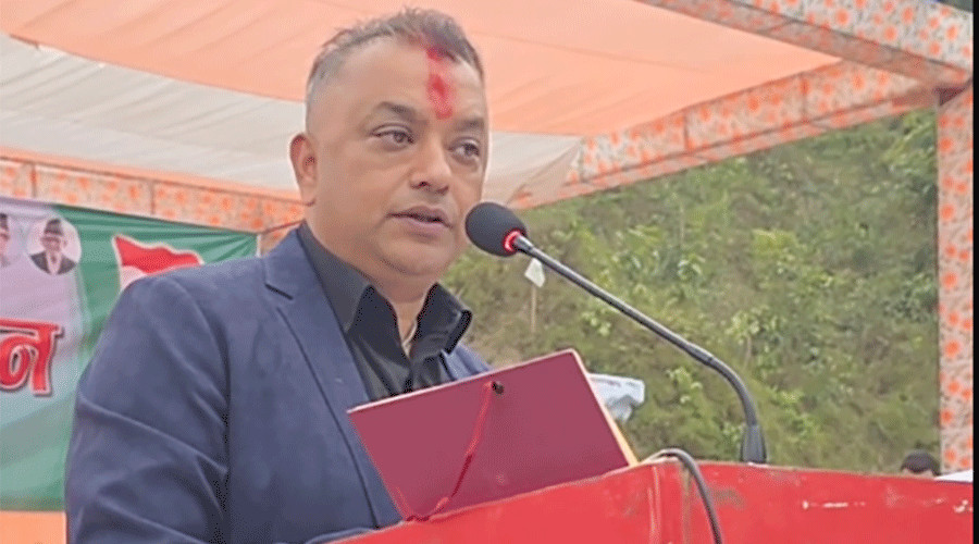 गगन थापा सर्लाही-४ मा बिहीबार मात्रै जाने