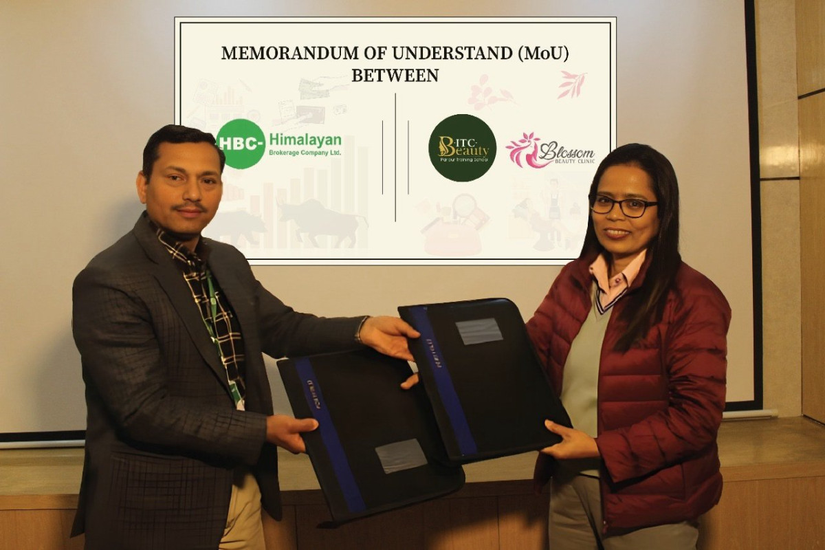 हिमालयन ब्रोकरेज कम्पनी लिमिटेड र आईटिसि ब्युटी पार्लर बीच ५० % छुट दिइने सम्झौता