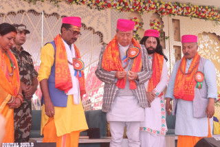 मैथिल ब्राम्हण महासभा, मोरङद्वारा आयोजित श्रीमद् भागवत पुराण ज्ञान महायज्ञको उद्घाटन