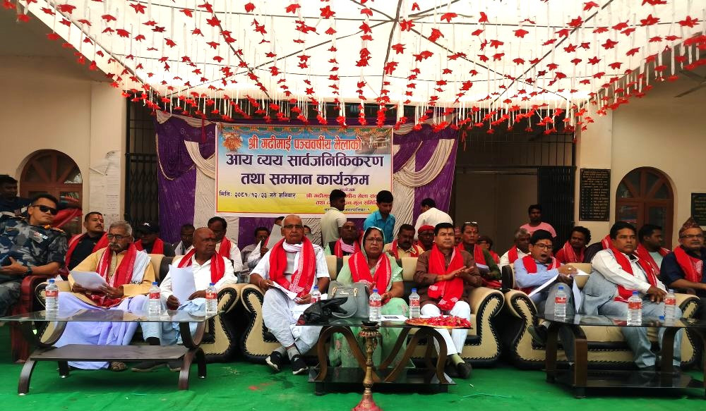 गढीमाई मेलाबाट १ करोड ८० लाखभन्दा बढी आम्दानी