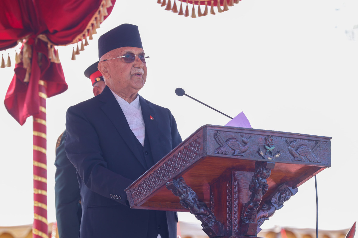 अंग्रेजी भाषणको पेज हराएपछि प्रधानमन्त्रीले ‘थ्यांक्यू’ भन्दै टुंग्याए सम्वोधन