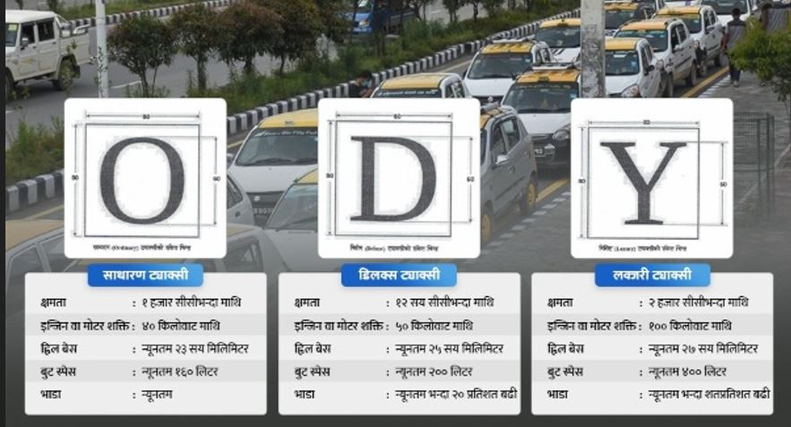 अब नेपालमा तीन वर्गका ट्याक्सी: साधारण, डिलक्स र लक्जरी (सुबिधासहित)