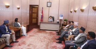 रास्वपाको अवरोधपछि पाँच दलसँग छलफलमा सभामुख