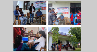 सिरानचोक गाउँपालिकामा निःशुल्क स्वास्थ्य शिविर सम्पन्न