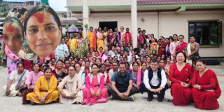 एकल महिलाले थाले ‘रातो अबिर’ अभियान