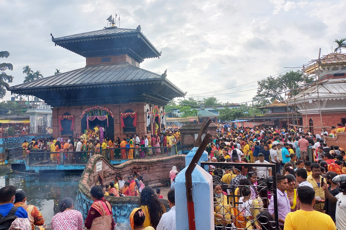 गलेश्वर मन्दिरमा ७३ लाख रुपैयाँ भेटी सङ्कलन