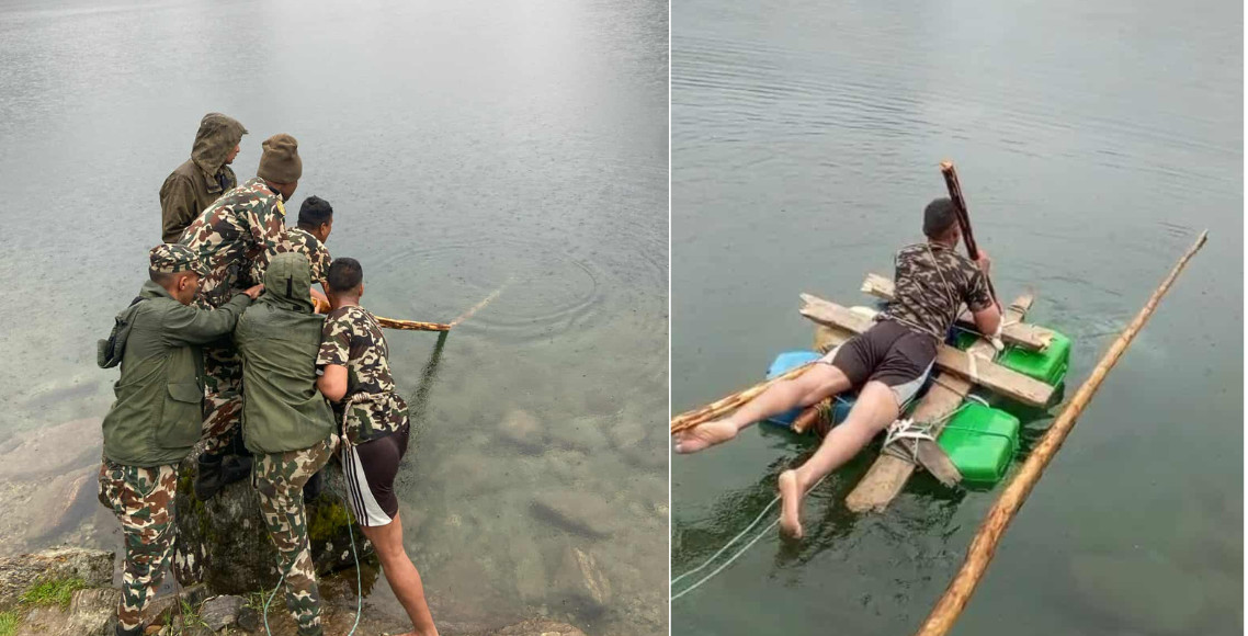 गोसाइँकुण्डमा बेपत्ता २ युवक मृत भेटिए, स्थानीय श्रोतसाधनको प्रयोग गरेर शव निकालियो