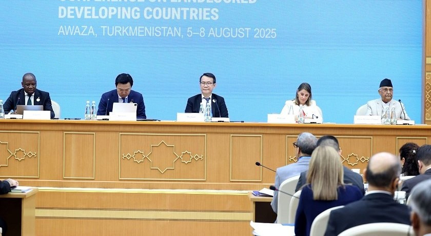 विश्वव्यापी व्यापार प्रणालीमा भूपरिवेष्टित विकासशील राष्ट्रलाई पछाडि पार्न हुँदैन : प्रधानमन्त्री