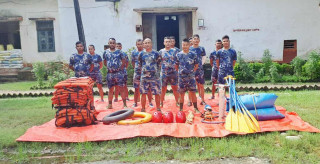 काठमाडौं  उपत्यकासहित ४१ ठाउँमा सशस्त्रको मनसुन प्रतिकार्य बेसक्याम्प