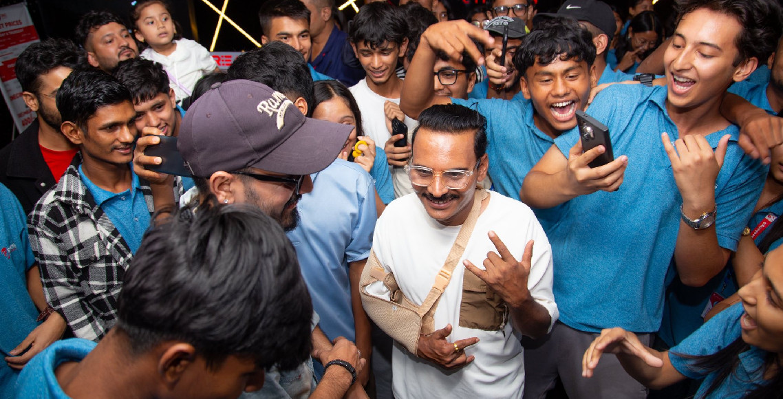 घाइते हुँदा पनि दर्शक भेट्न हलमा पुगे माग्ने बुढा