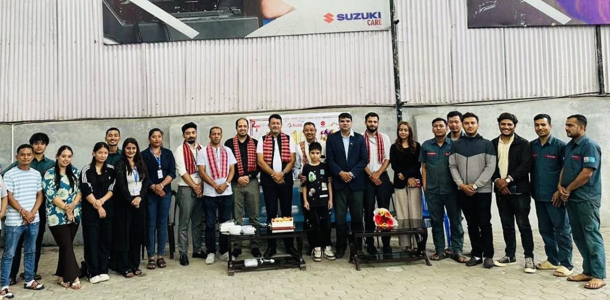 सुजुकीको पहिलो सर्भिस सेन्टरले मनायो १६औं वार्षिकोत्सव