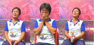 धरान पुगेर आन्दोलनपछिको परिस्थिति सम्झिँदै धुरुधुरु रोए हर्क साम्पाङ