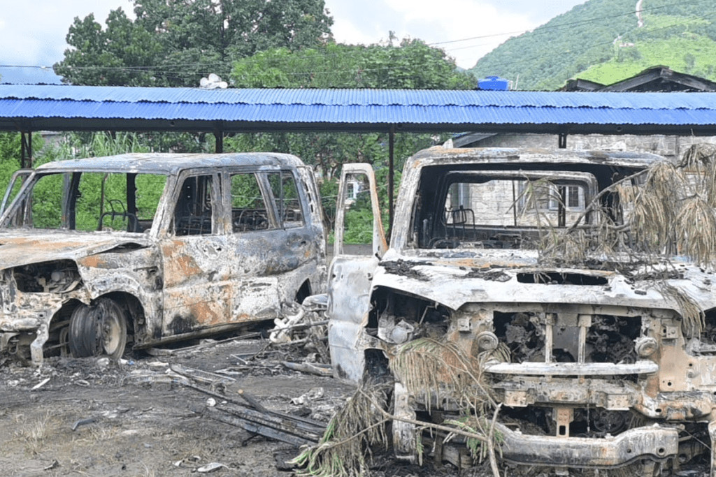 जेनजी प्रदर्शनमा आगजनी र तोडफोड भएका सवारी साधनहरू सङ्कलन गर्न थालियो