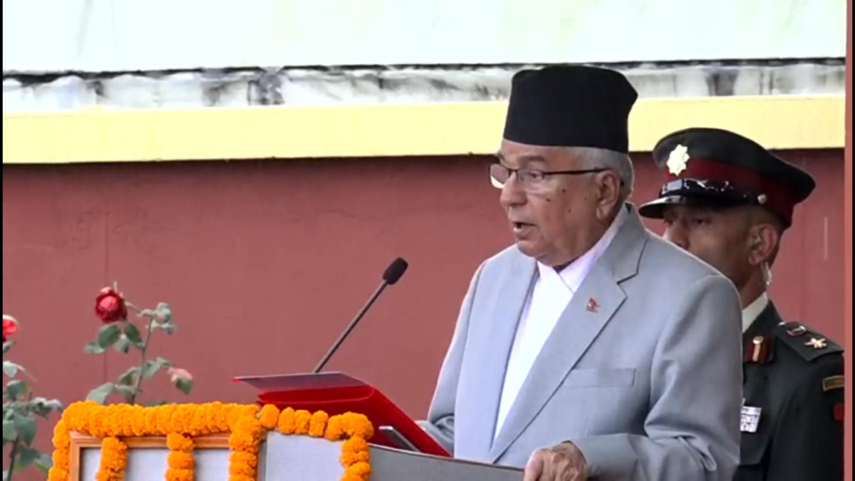 प्रतिनिधि सभाबाट सरकार गठन गर्ने कुनै उपाय नभएपछि संसद विघटन गरियोः राष्ट्रपति