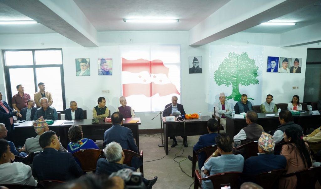 झण्डै २ घण्टा ढिला सुरु भयो कांग्रेस बैठक,  यस्ता छन् एजेन्डा
