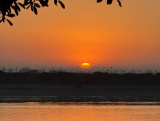 मिसन बे पार्क, सान डिएगोबाट देखिएको सूर्यास्त